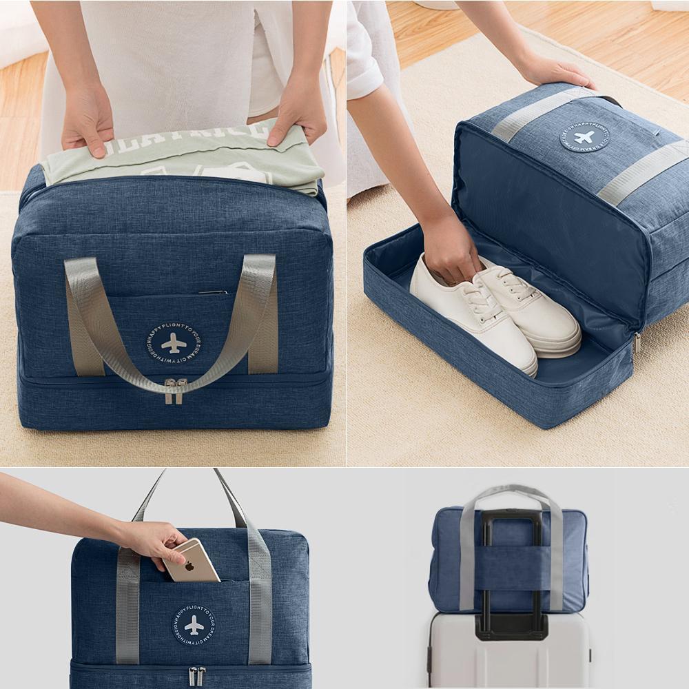 Versatile Wet-Dry Weekender Duffle Bag