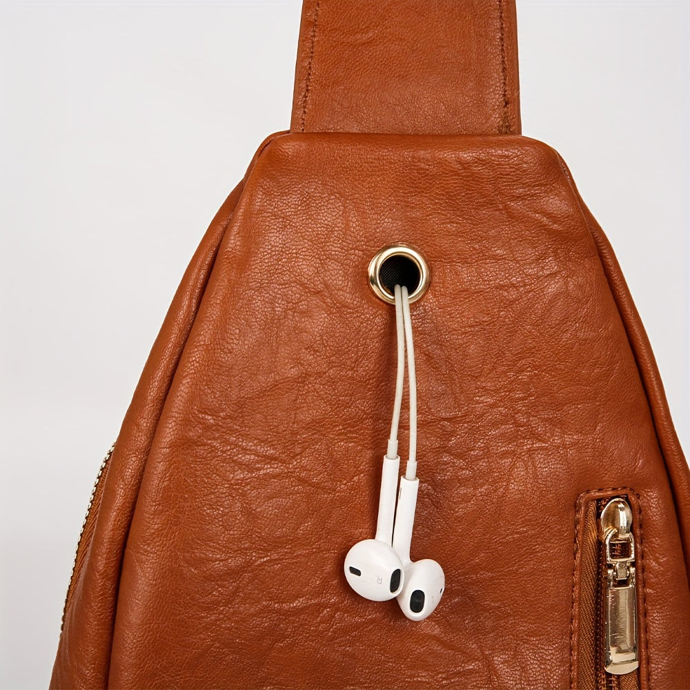 Lucy | Vintage Charm Large Crossbody Bag