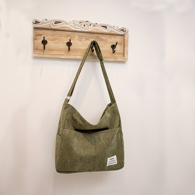 Sofia | Corduroy Totes Bag