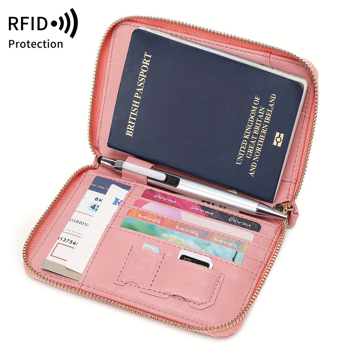 RFID-Secure Travel Wallet