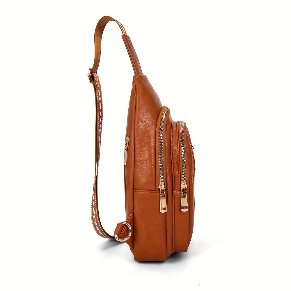 Lucy | Vintage Charm Large Crossbody Bag