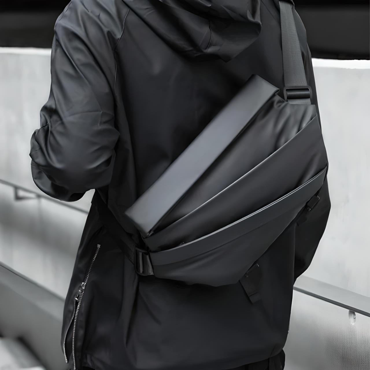 Jack | Anti-Theft Obsidian Sling Bag