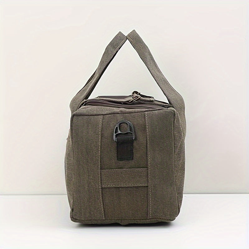 Spacious Canvas Duffle Bag