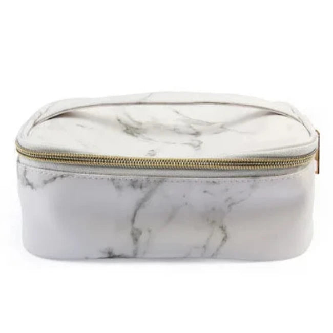 Amelia | Marble Elegance 3-in-1 Cosmetic Toiletry Makeup Travel Bag Set