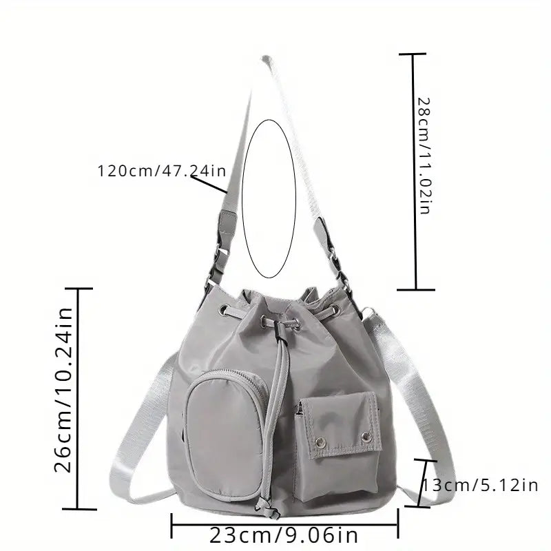 Grace | Versatile Drawstring Crossbody Travel Bag