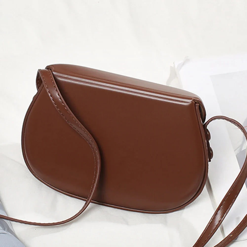 Elise | Women's Retro Saddle Leather Crossbody Handbag