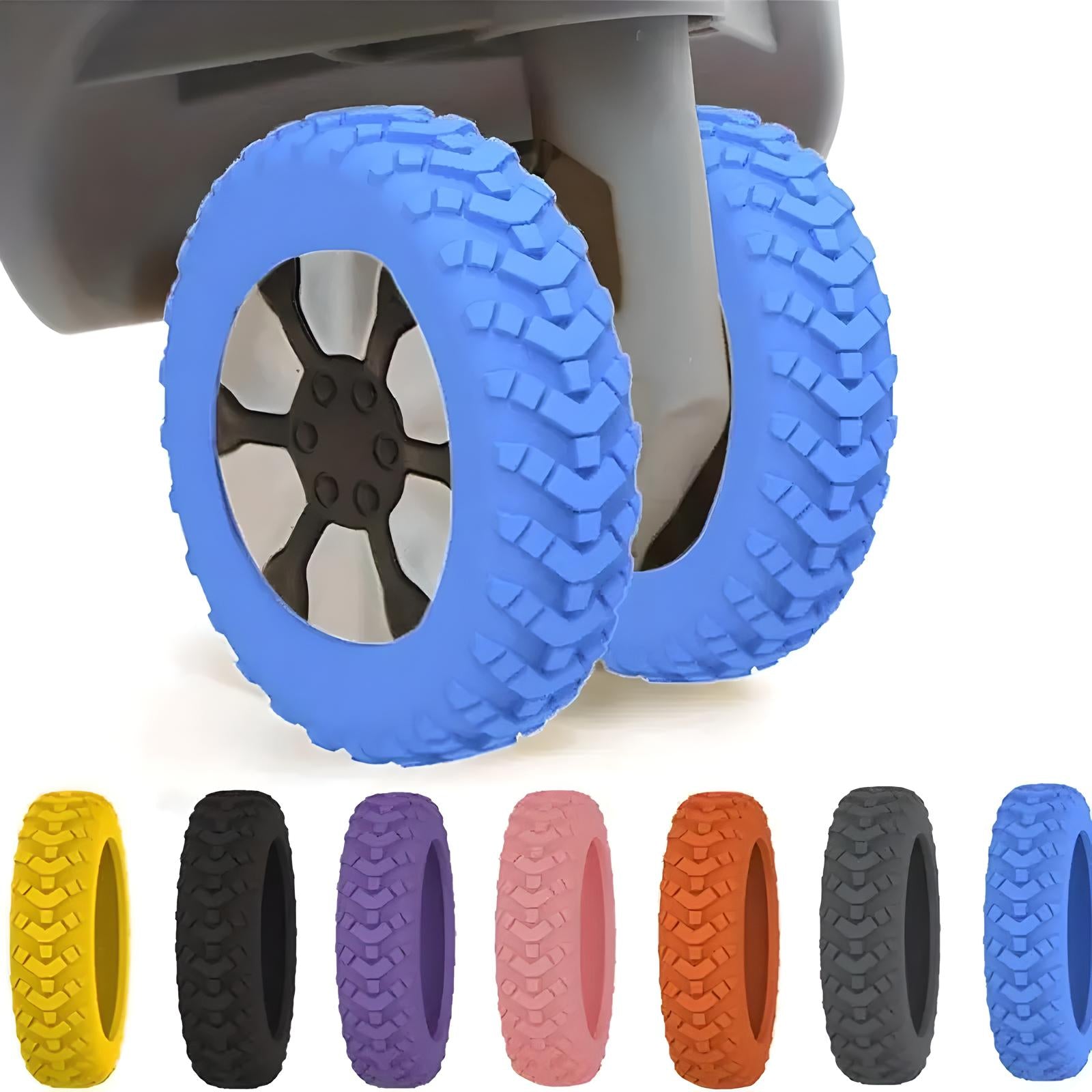 Luggage Wheel Protectors | 8 Pack