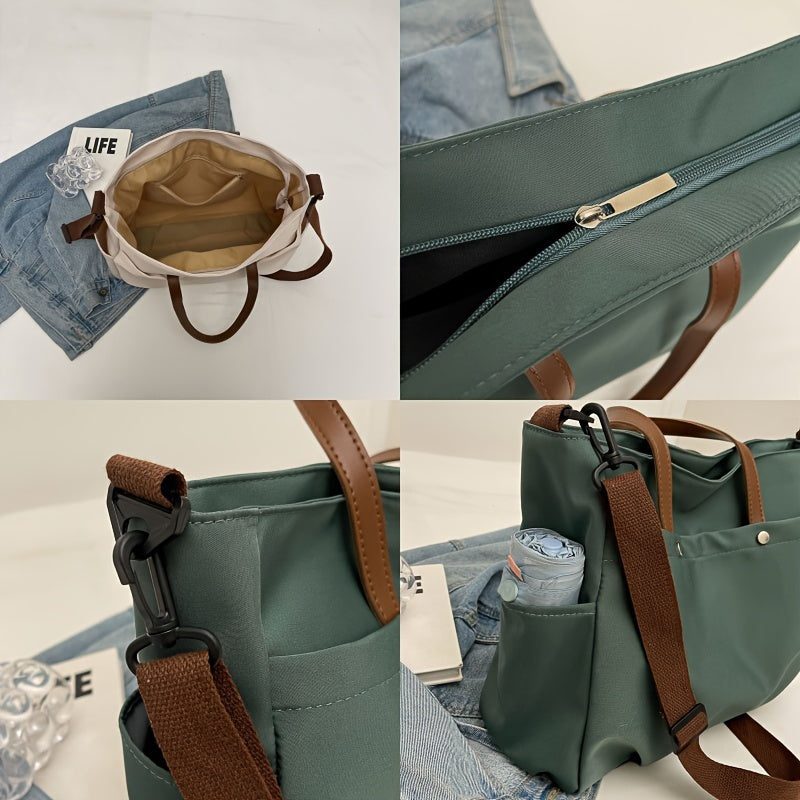 Samantha | Spacious Nylon Crossbody Bag