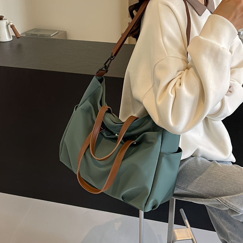 Samantha | Spacious Nylon Crossbody Bag