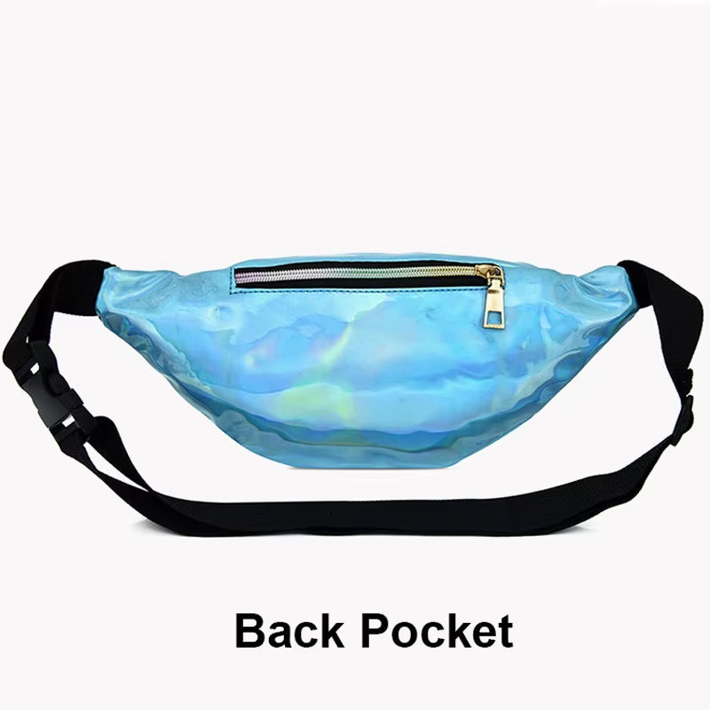 Nova | Holographic Festival Crossbody Bum Bag