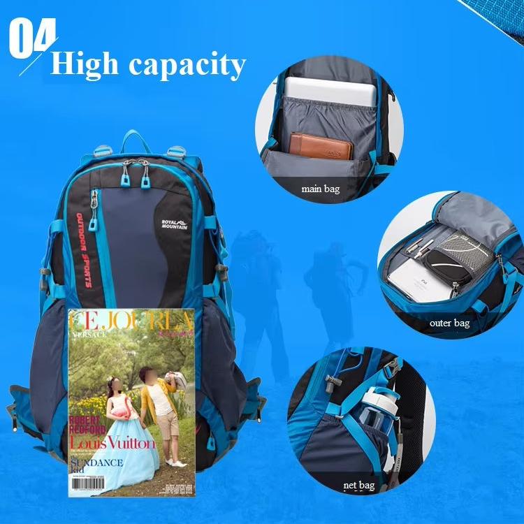 Nora | 35L Large Capacity Outdoor Sports Hiking Travel Rucksack Laptop Backpack with Rain Cover