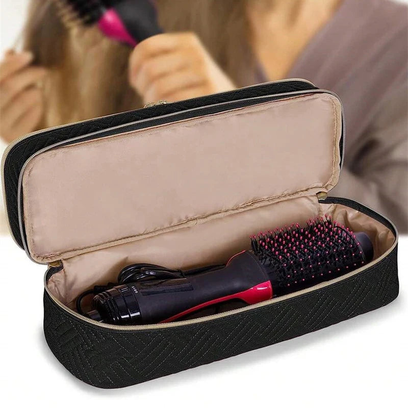 Shark | Double-Layer Hair Tool Cosmetic Makeup Organizer Bag