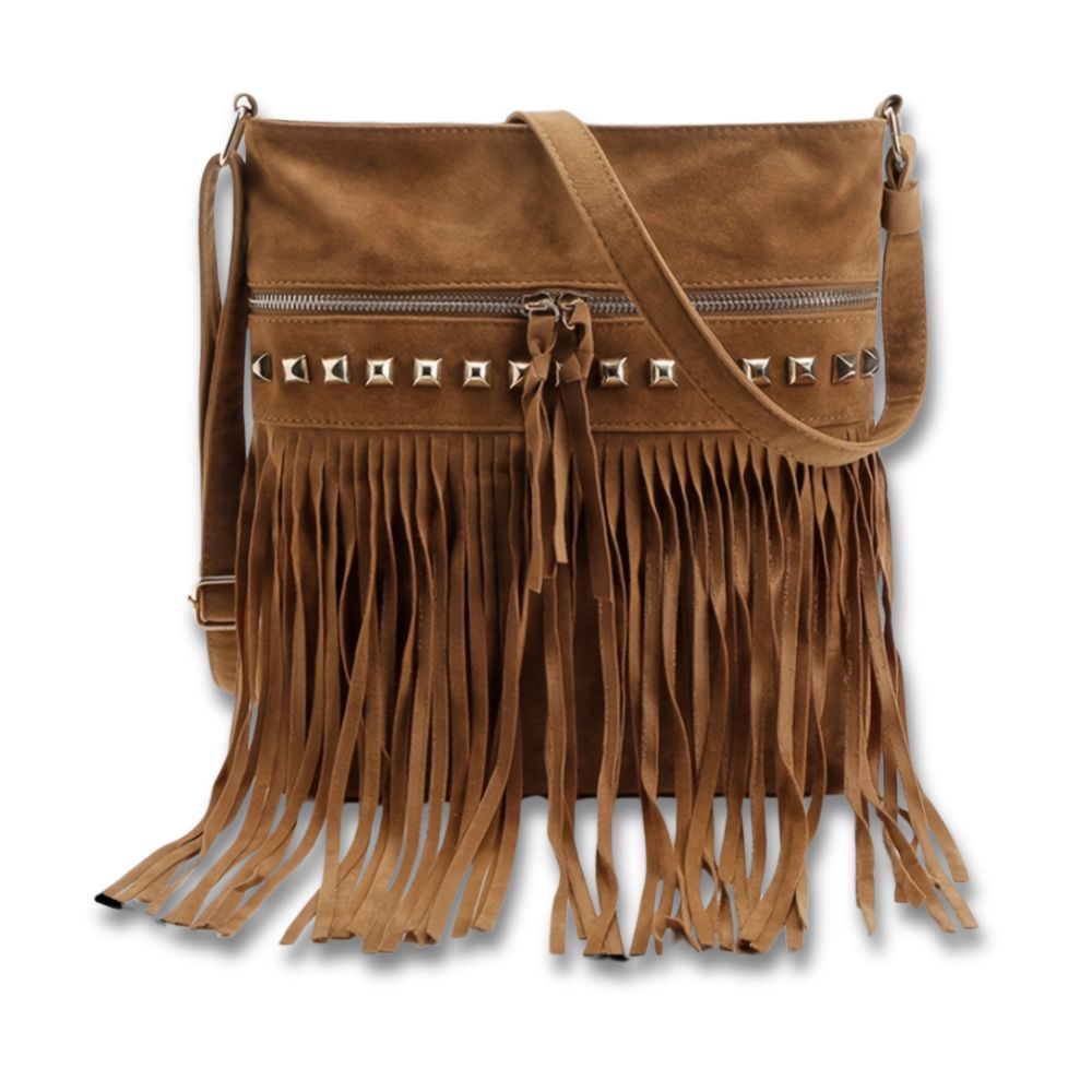 Renata | Vintage Fringe Crossbody Bag