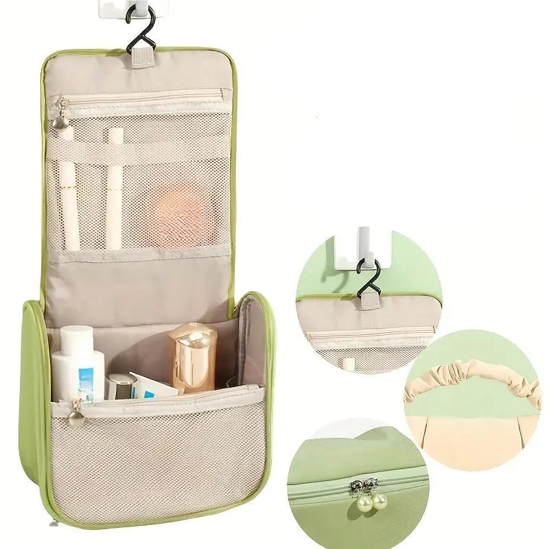 Harriet | Hanging Waterproof Toiletry Cosmetic Travel Bag