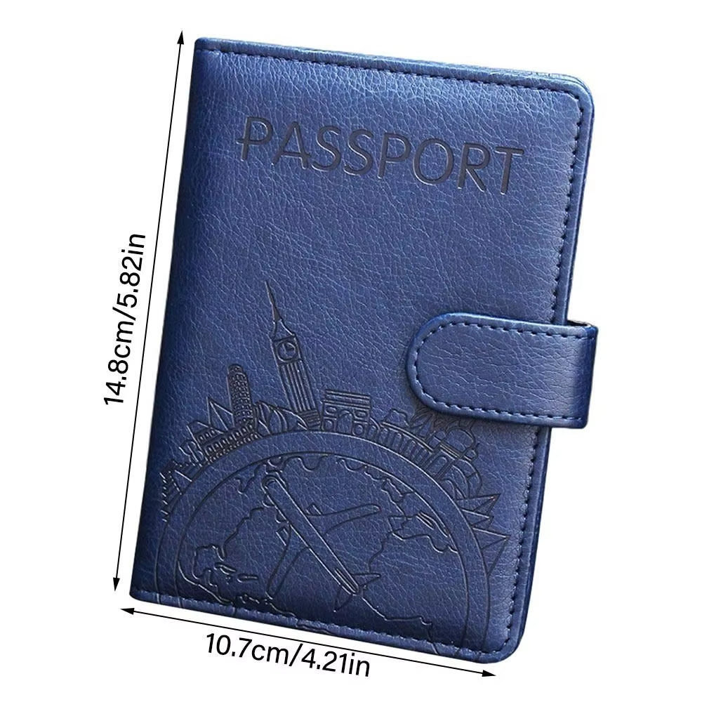 Emma | RFID Leather Passport Holder Travel Wallet