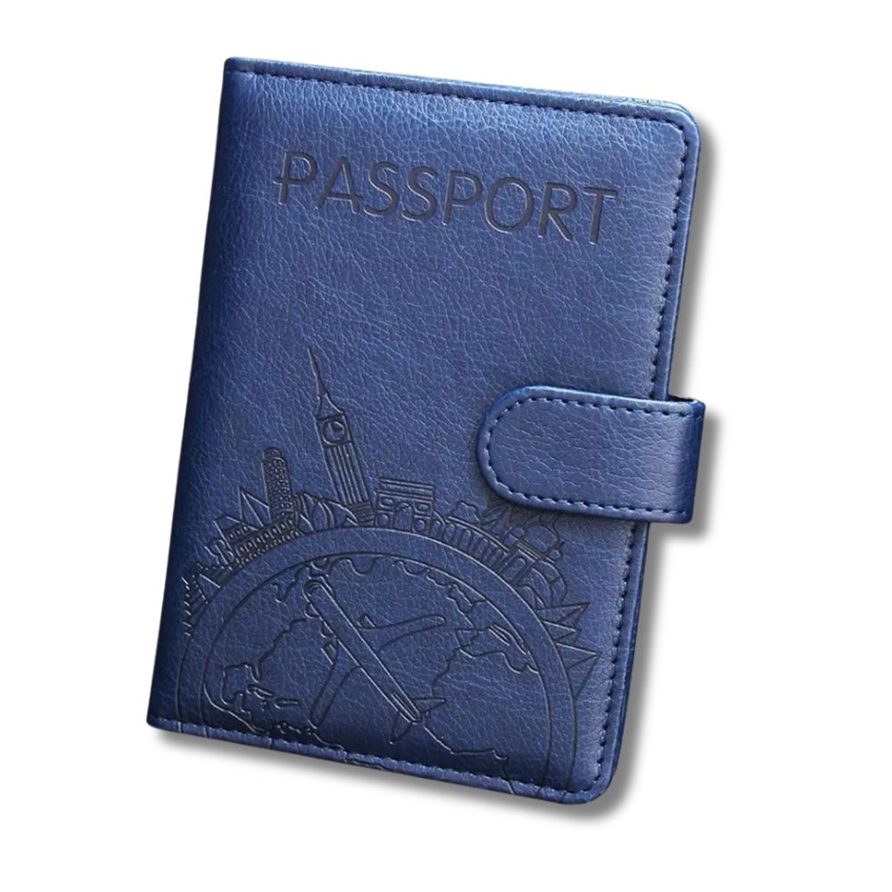 Emma | RFID Leather Passport Holder Travel Wallet