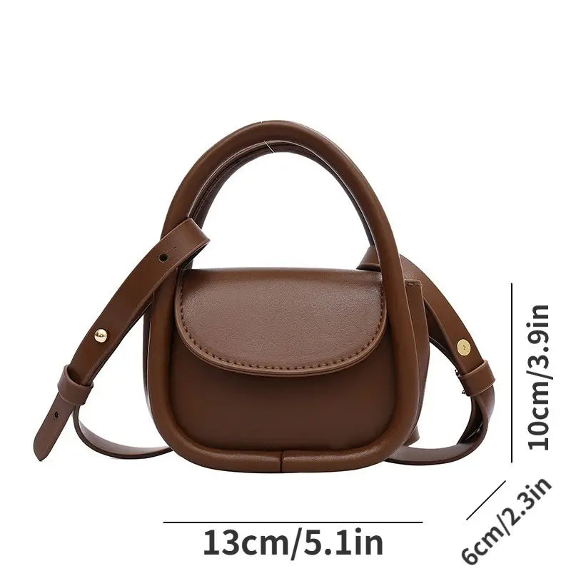 Emma | Mini Vintage Crossbody Sling Saddle Bag