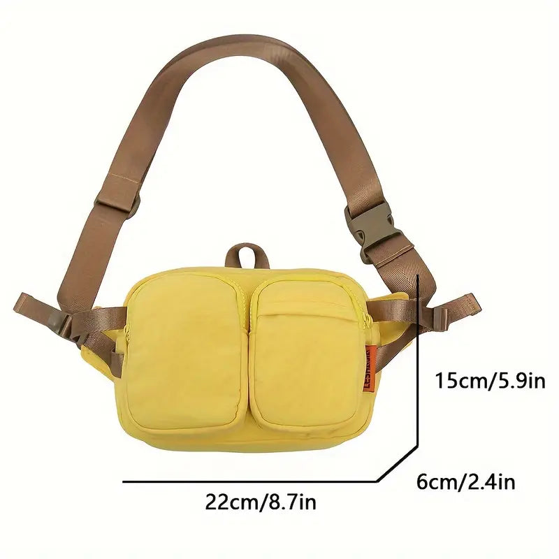 Esther | Casual Water-Resistant Nylon Waist Pack Crossbody Bum Bag