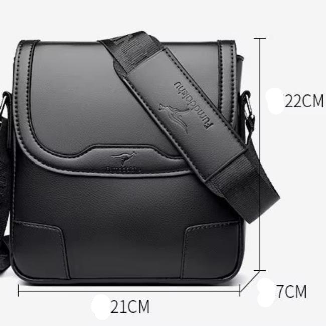 Jack | Men's Fashion PU Leather Crossbody Messenger Bag