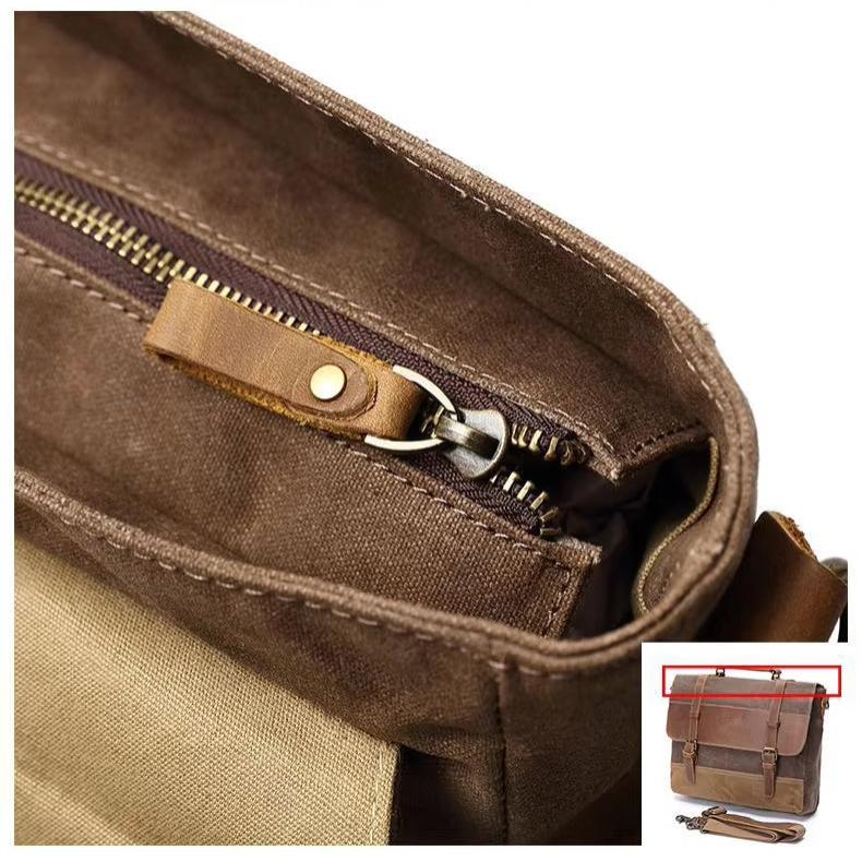 Thomas | Vintage Water-Resistant Canvas Crossbody Messenger Travel Bag