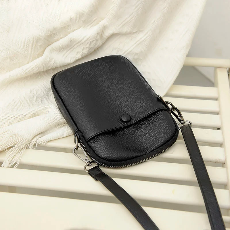 Luna | Women's Elegant Genuine Leather Small Crossbody Sling Bag