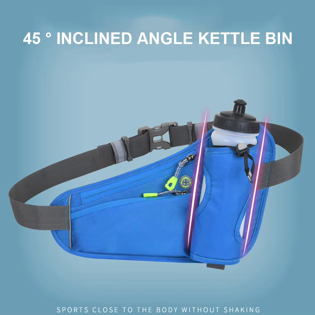 Amelia | Sports Hydration Crossbody Bum Bag with Water Bottle Holder