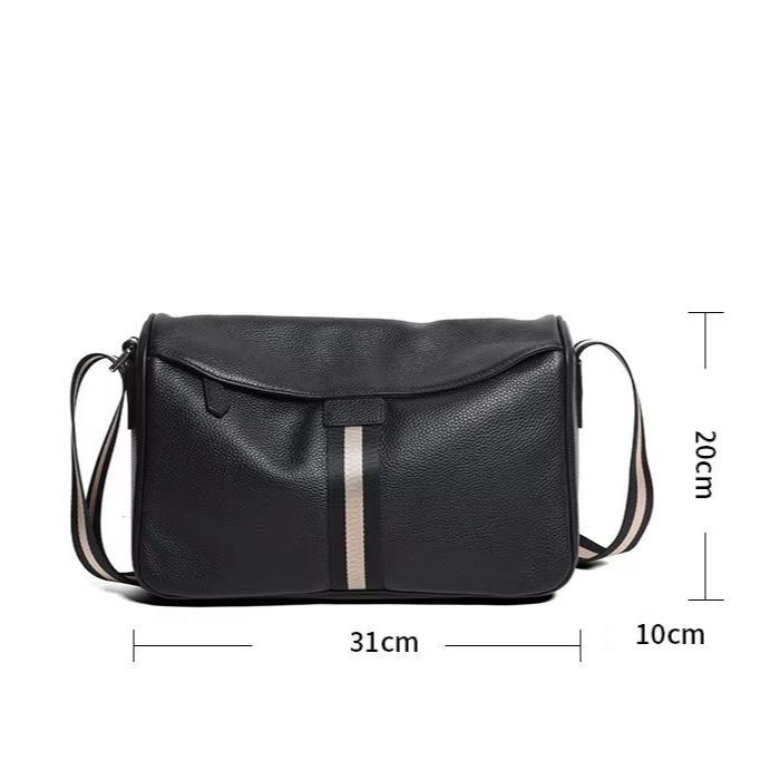 Ethan | Genuine Leather Trendy Small Crossbody Bag