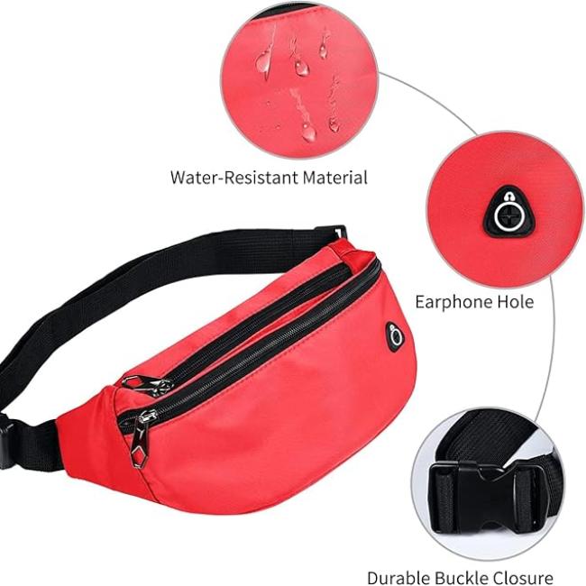 Jordan | Waterproof Sports Crossbody Bum Bag