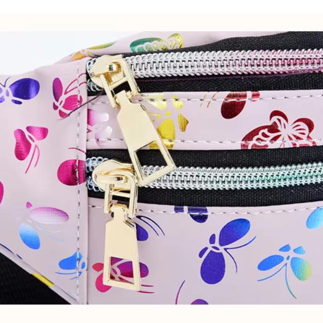 Alina | Women's Butterfly Printed Crossbody Fanny Pack Bum Bag