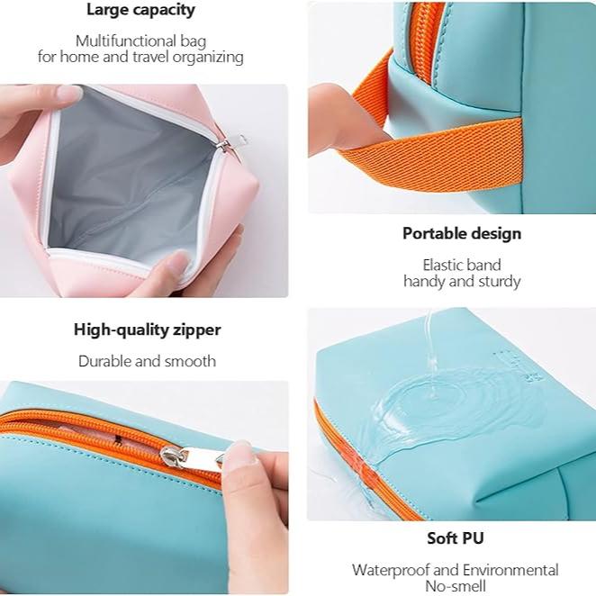 Claire | Portable Travel Cosmetic Makeup Toiletry Organiser Bag