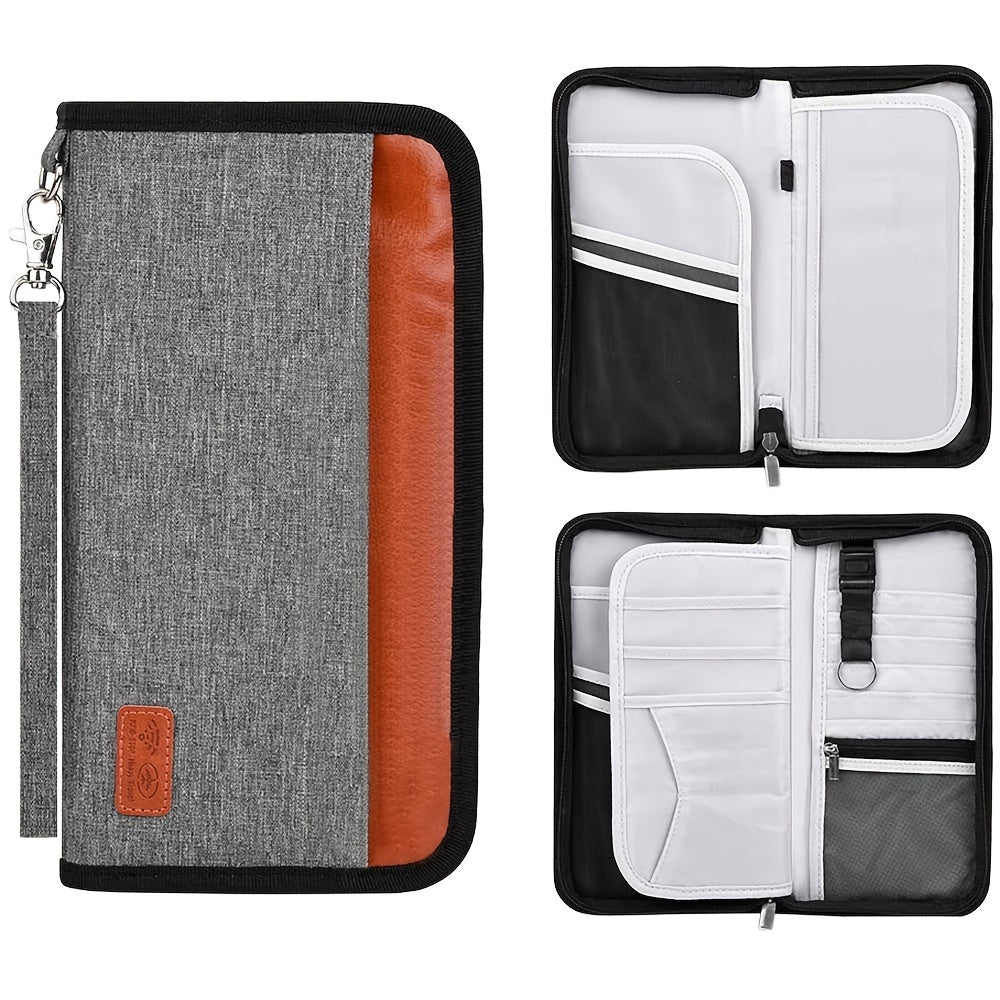 SecureTravel™ RFID Family Passport Organizer