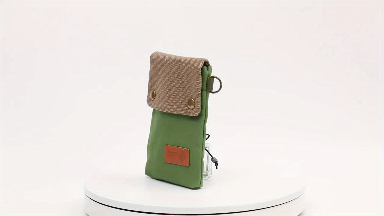 Elena | Retro Canvas Mobile Phone Bag