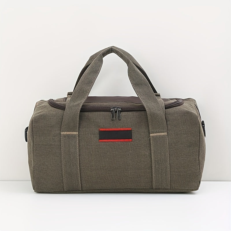 Spacious Canvas Duffle Bag