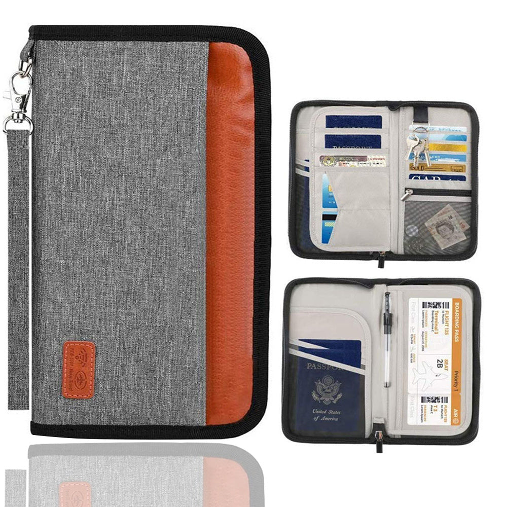 SecureTravel™ RFID Family Passport Organizer