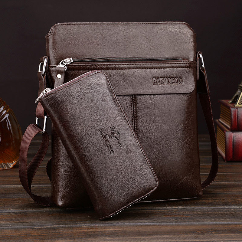 Maverick | Classic Anti-Theft Leather Crossbody Bag