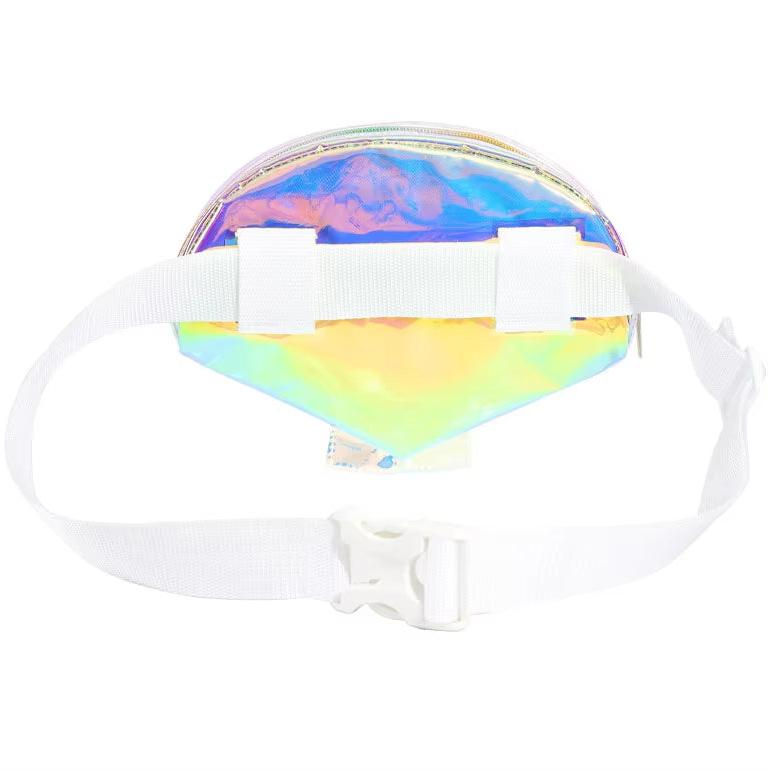 Georgia | Holographic Shell Shaped Crossbody Waist Bum Bag