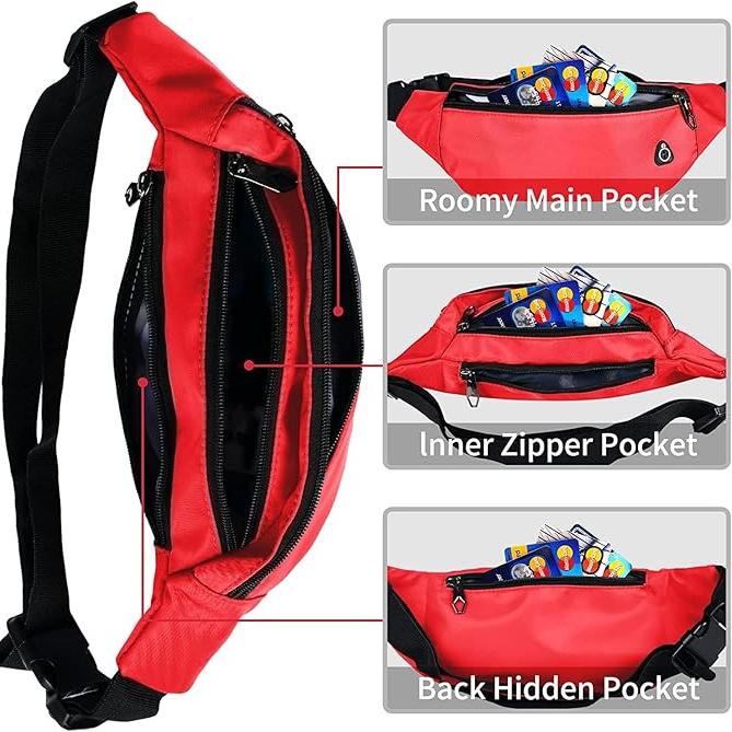 Jordan | Waterproof Sports Crossbody Bum Bag