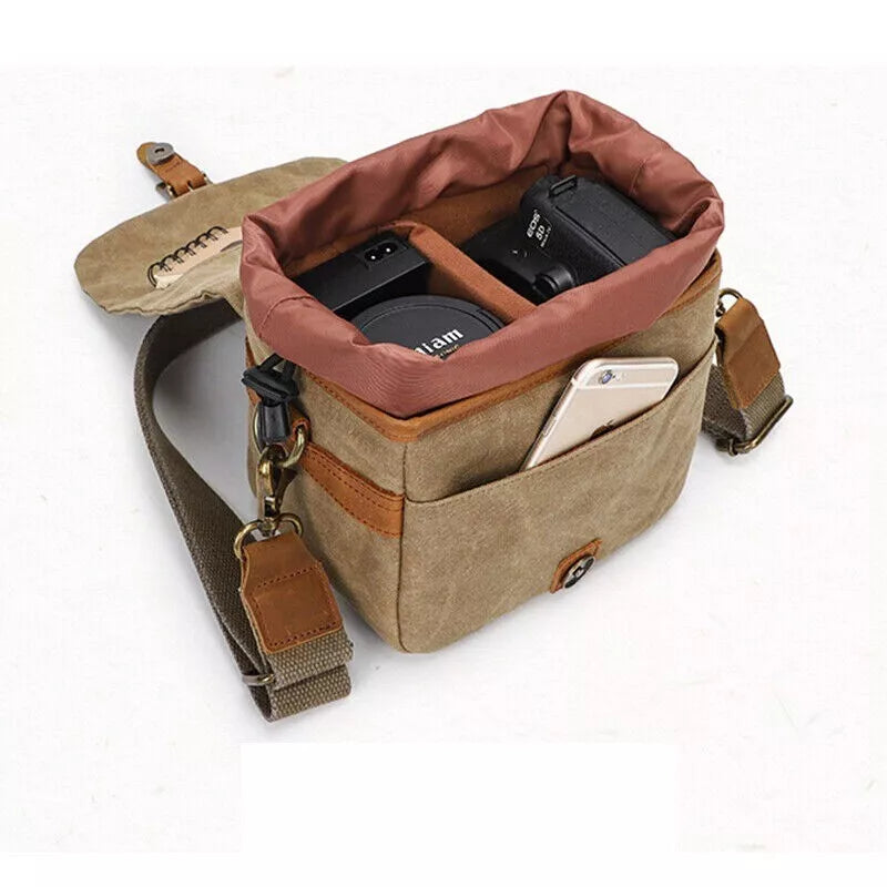 Ryder | Vintage Canvas DSLR Camera Bag