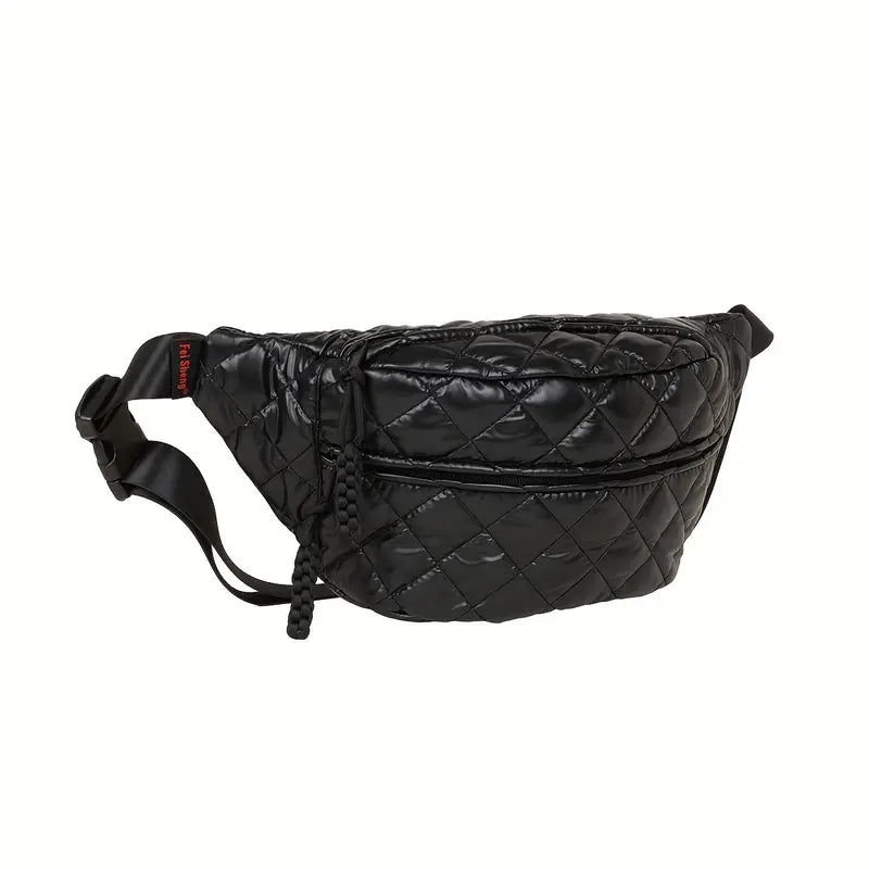 James | Casual Quilted Crossbody Chest Bum Bag