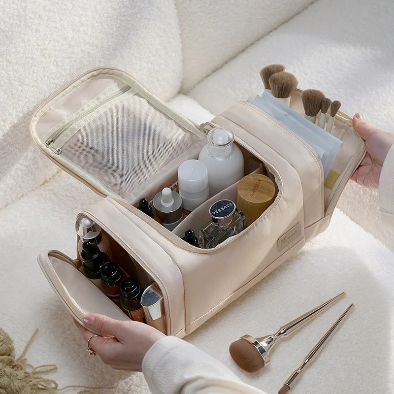 Ava | Eco-Friendly Multi-Layer Cosmetic Toiletry Bag