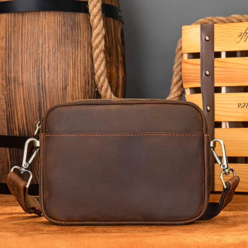 Noah | Premium Cowhide Leather Crossbody Sling Bag