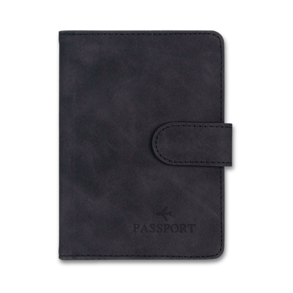 Nicole | Anti-theft Waterproof PU Leather Passport Holder Wallet