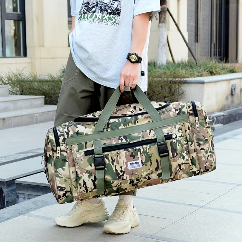 Camo Weekender Duffle Bag