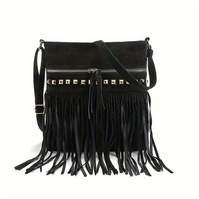 Renata | Vintage Fringe Crossbody Bag