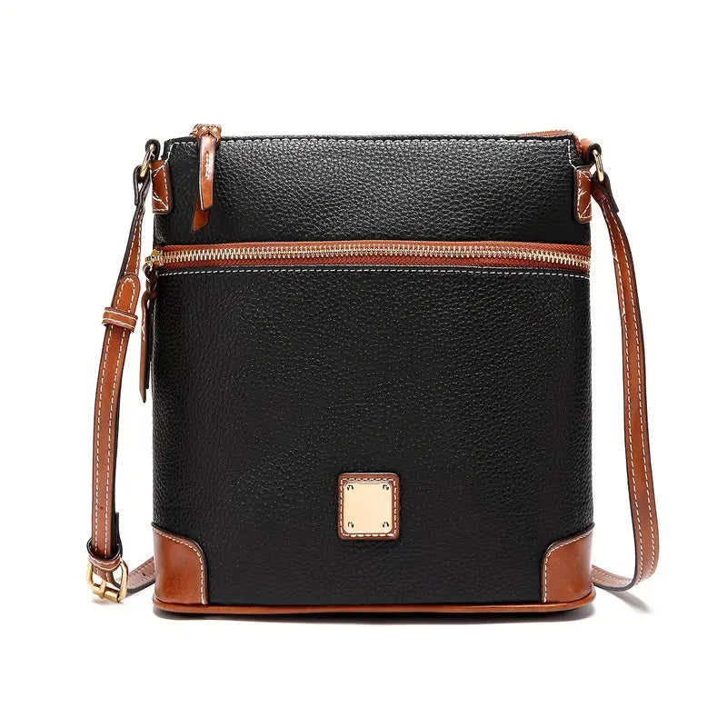 Celine | Women's Retro Vegan Leather Crossbody Messenger Sling Bag