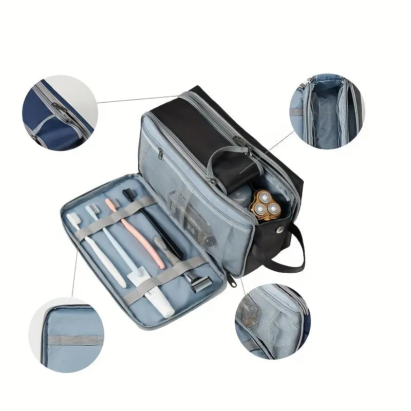 Harold | Large Capacity Cosmetic Makeup Toiletry Bag