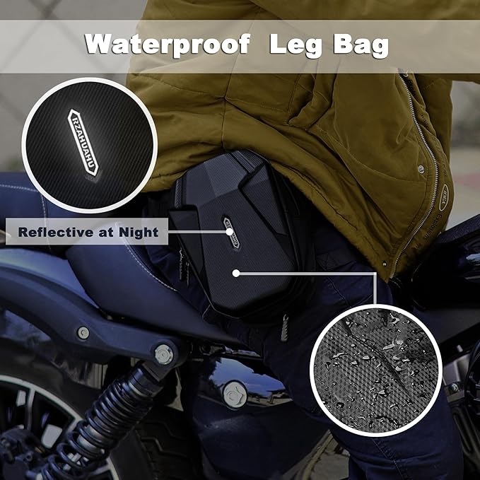 Blakely | Expandable Waterproof Motorcycle Drop Leg Bum Bag