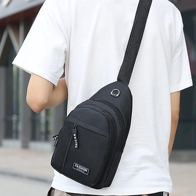 Liam | Vintage Canvas Crossbody Sling Bag