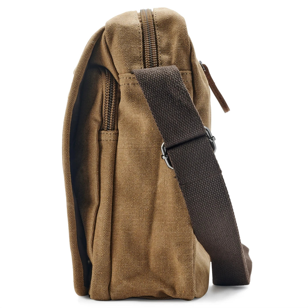 Samuel | Vintage Canvas Men's Crossbody Messenger Bag