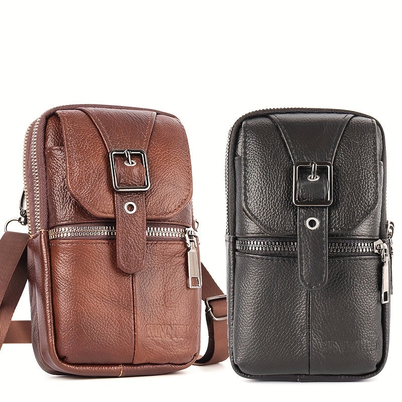 Amelia | Genuine Leather Anti-Theft Crossbody Bag